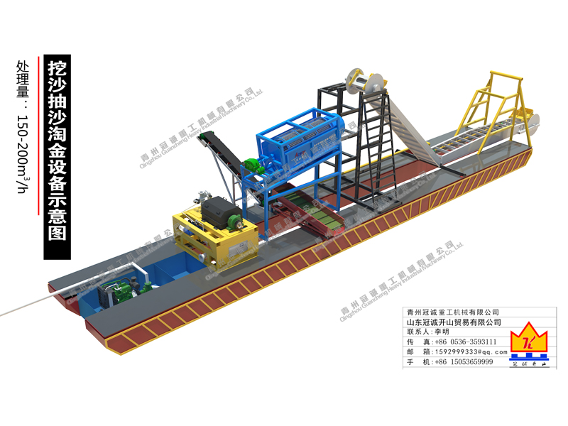 挖沙抽沙淘金設(shè)備